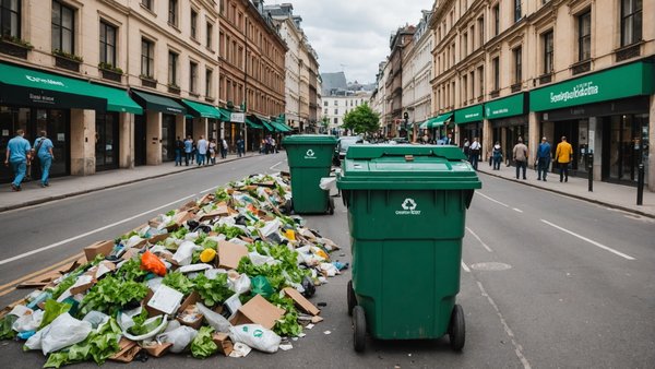 Comment les villes peuvent-elles utiliser les technologies intelligentes pour améliorer la gestion des déchets?